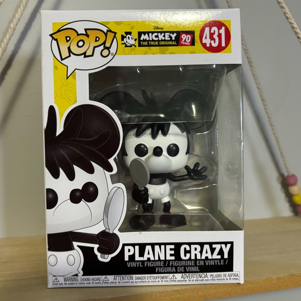 Plane Crazy Mickey Funko Pop Figure